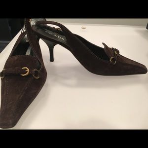 Prada kitten heels size 6
